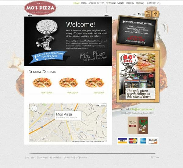izrada sajta za piceriju
