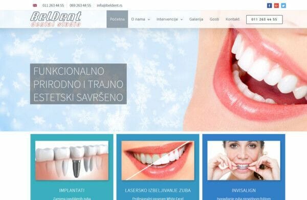 izrada-sajta-za-beldent-stomatolosku-ordinaciju